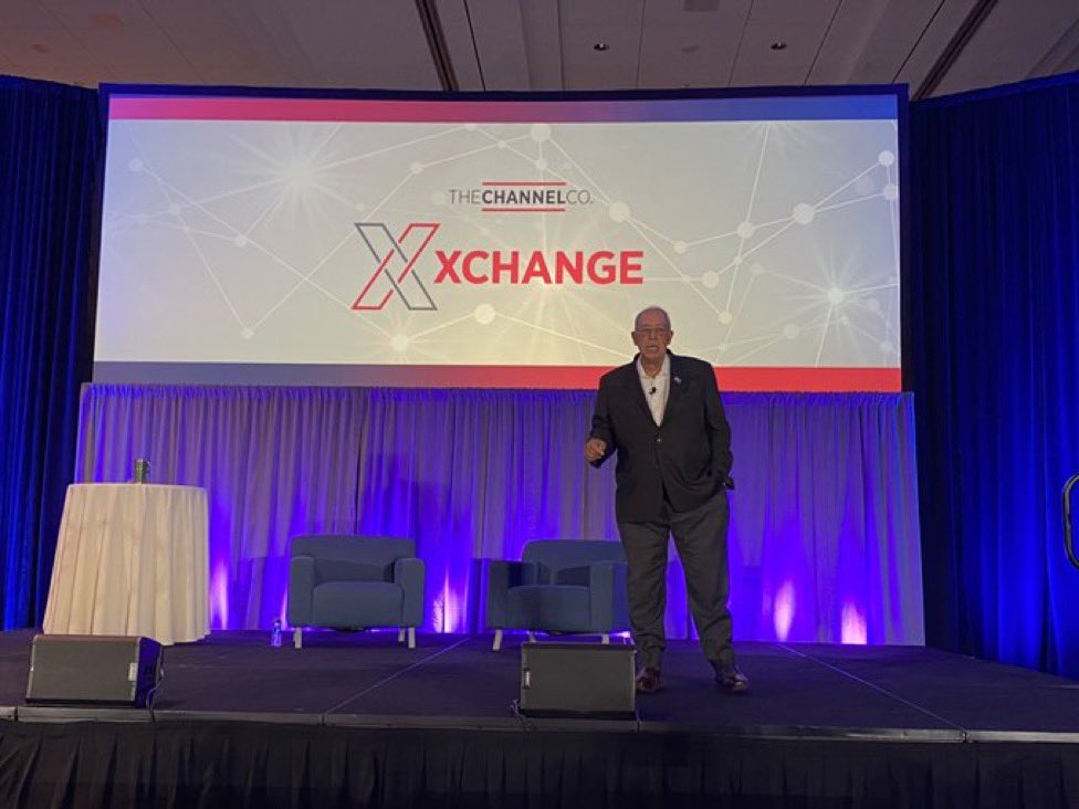 NSPCEO's tweet photo. The future economy will be driven by things that are seen as impossible today @ltgrusselhonore #leadership #innovation #XCH22 #CRN #networksolutionsprovider #xchange https://t.co/gHgwgJSCuM