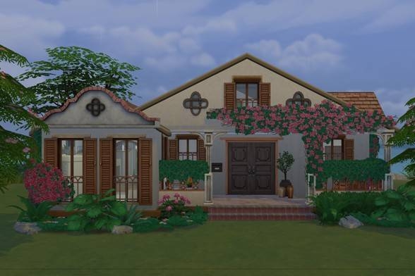 Simmingwithjay's tweet photo. Here is the home I made for my #BlackwellLegacy Hope you guys like it! #TSims4 #ShowUsYourBuilds #TS4WeddingStories #MyWeddingStories https://t.co/wTTVcr9XWM