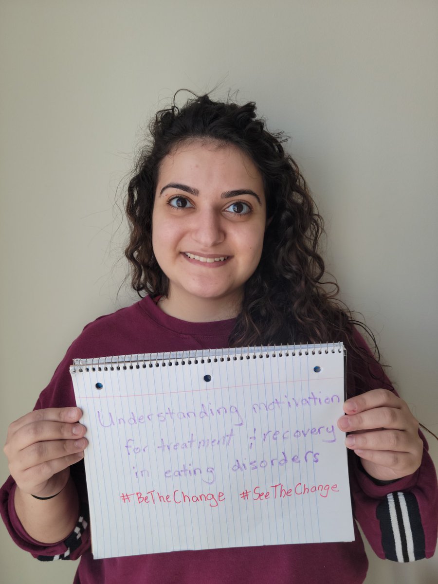 uofleatlab's tweet photo. Ani (@ACKeshishian) wants to understand motivation in eating disorders to inform the development of better treatment approaches! #SeeTheChange #BeTheChange #EDprogress #curingED #NEDAwareness #WhyWeStudyEDs https://t.co/6lY1oPJFwO