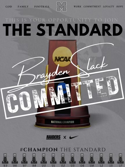 slack_brayden's tweet photo. Committed💜🗡 #AGTG @CoachGeoffDartt @_BB215 @Wp_Graphics https://t.co/m4yy9VCP5Z