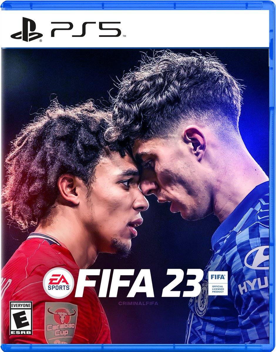 Criminal__x's tweet photo. Time for a FIFA Cover that goes hard? 🥶🔥

 #FIFA23 #CarabaoCupFinal #chelsealiverpool https://t.co/tRmb67PqBc