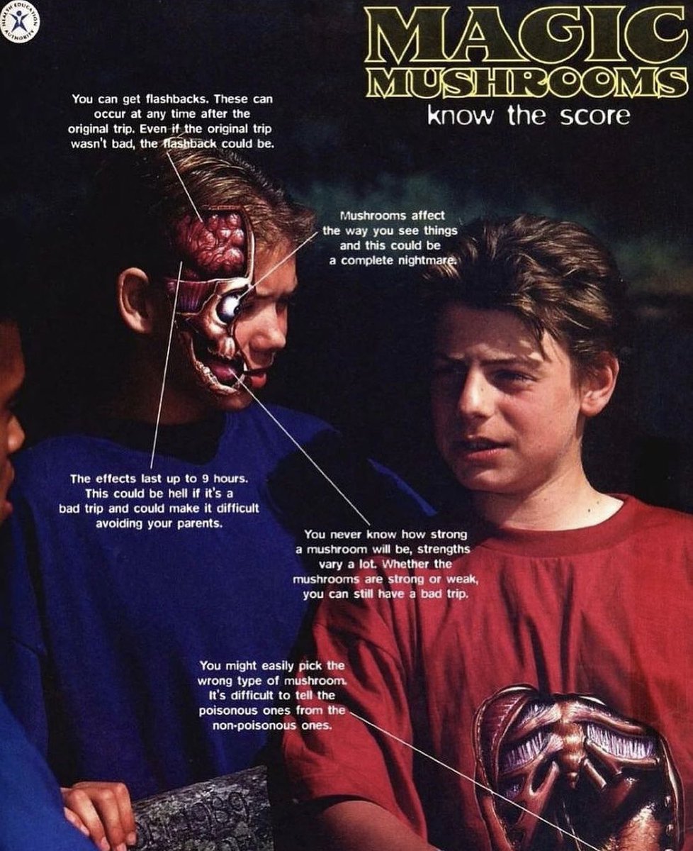 Posters from the National Drugs Helpline's 1998 "Know The Score"