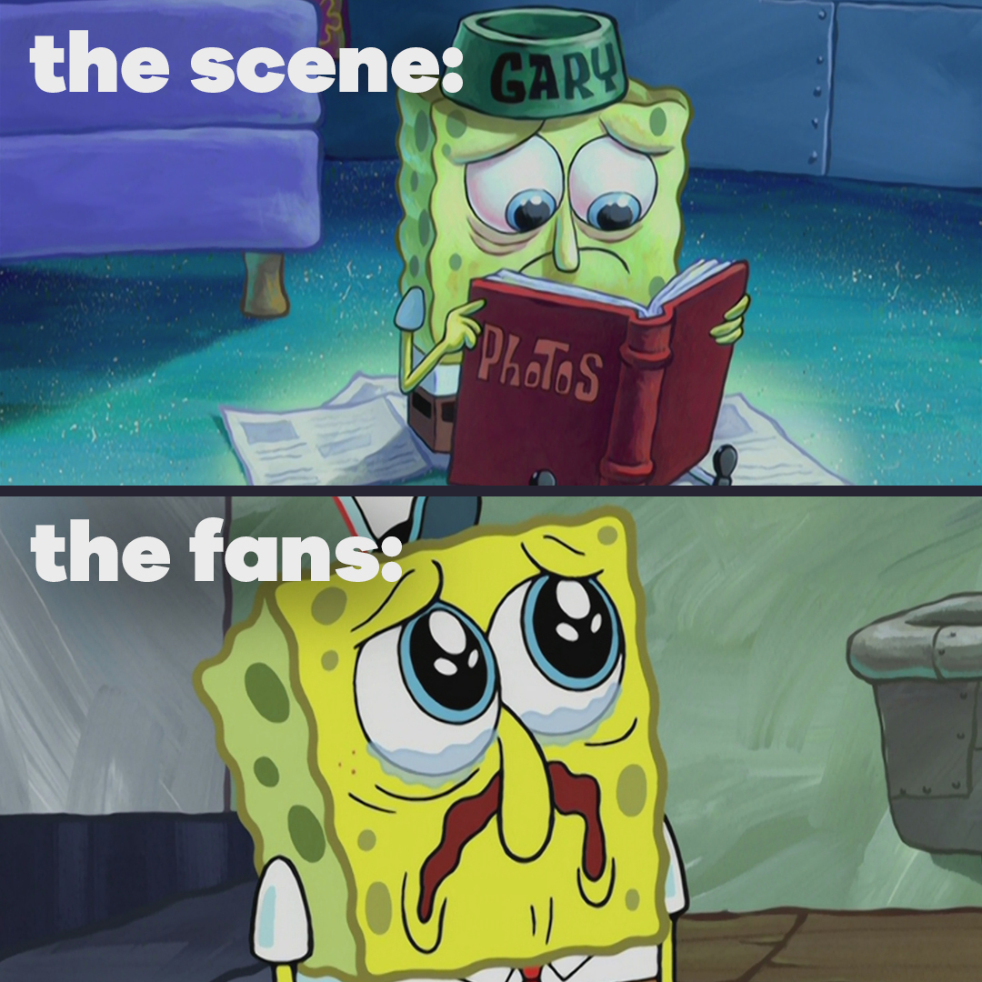 SpongeBob's tweet photo. right in the feels https://t.co/cTytaeiWv4