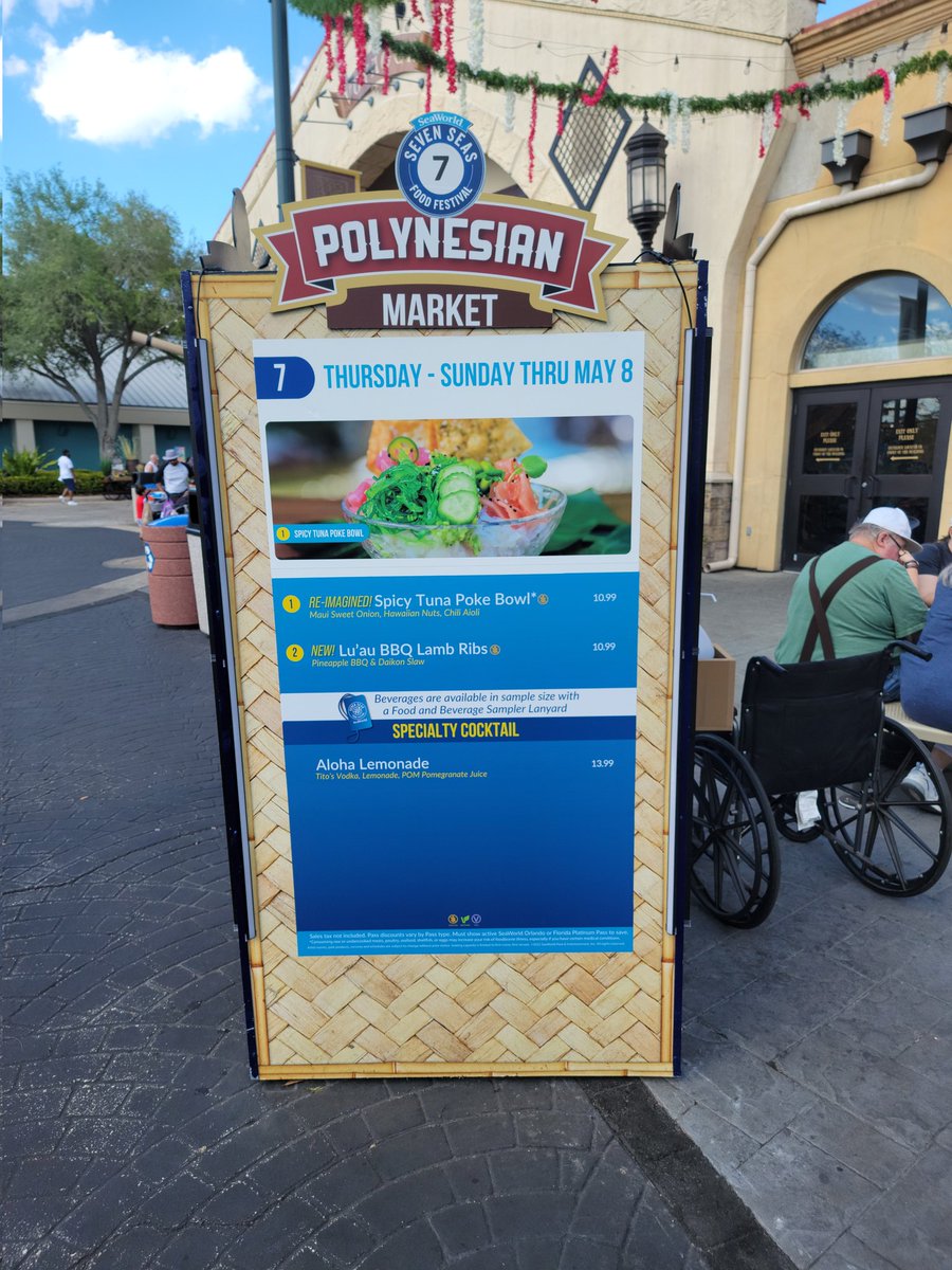SeaInformer's tweet photo. We hit up the Polynesian Market to try the new Lu'au BBQ Lamb Ribs. This may be my new favorite thing here. It was absolutely perfect. I want to buy a bottle of that BBQ sauce. 5/5 value: 11.70 https://t.co/Z5Dai7PGYz