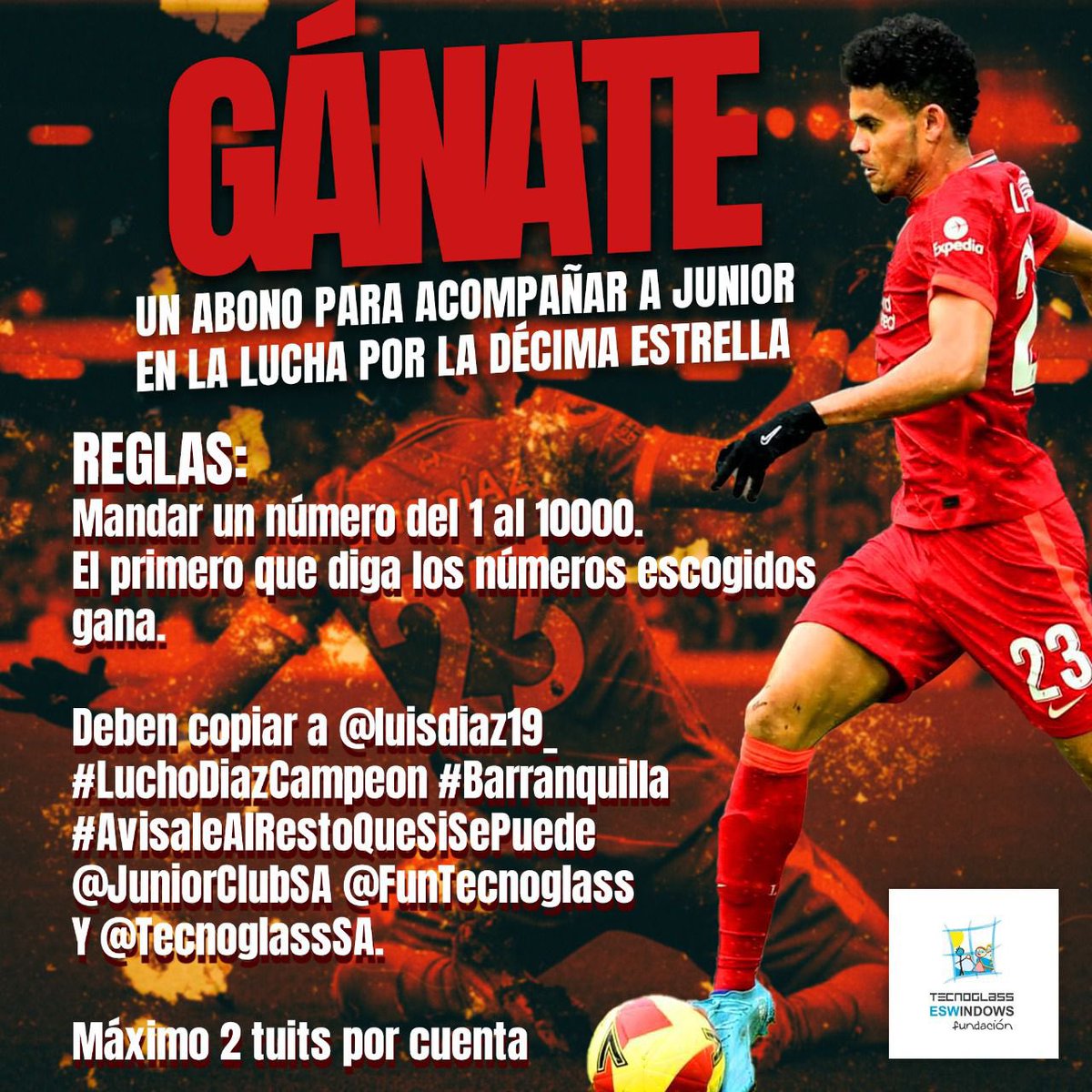 ChrisDaes's tweet photo. Vamos por 10 abonos y 10 cajas retro @JuniorClubSA    Aqui las reglas.  @Edusuerte1 https://t.co/r2ZK1aoFI4