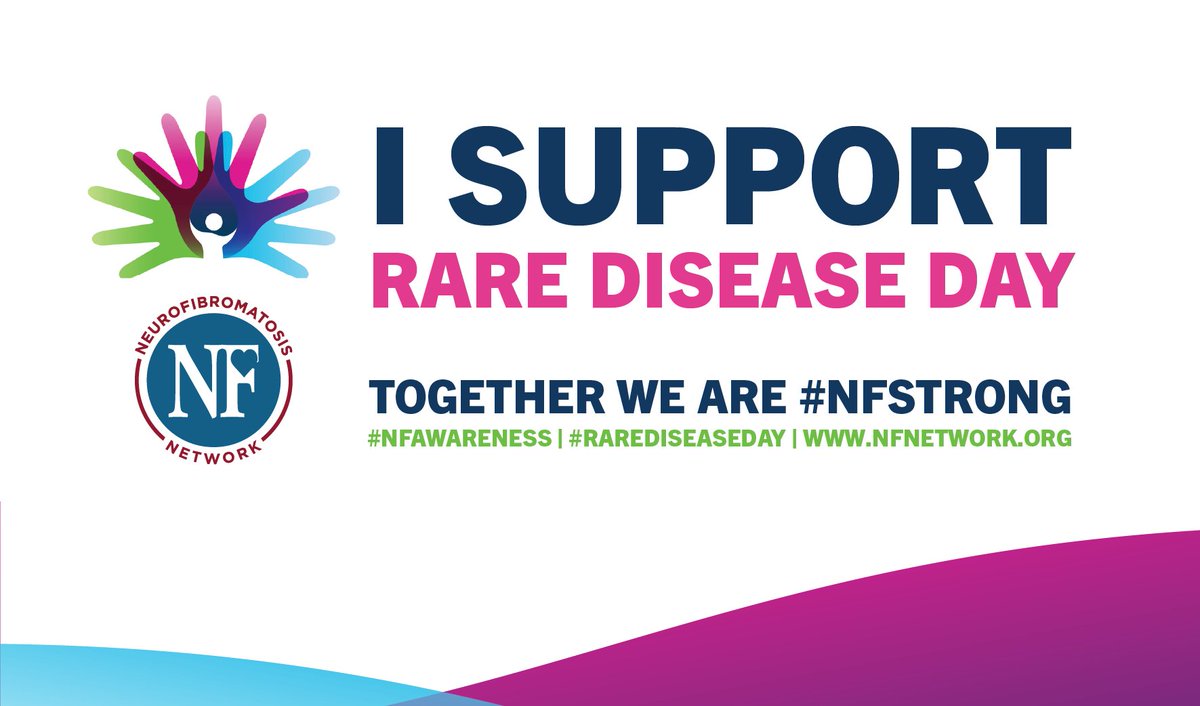Tomorrow is #RareDiseaseDay! It is estimated that there are over 300 million people living with rare diseases around the globe. Among those 300 million, over 130,000 Americans are living with #neurofibromatosis. 

Learn more about NF and the work we do at nfnetwork.org.
