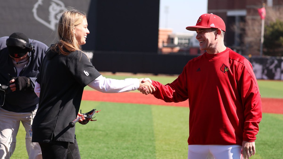 Louisville Lacrosse (@louisvillelax) on Twitter photo ๐ฅ x โพ๏ธ
First pitch by Caroline Blalock followed by a big win for the Cards.
Thanks for the support, <a href="/LouisvilleBSB/">Louisville Baseball</a>!
#GoCards ๐ฅ x โพ๏ธ
First pitch by Caroline Blalock followed by a big win for the Cards.
Thanks for the support, <a href="/LouisvilleBSB/">Louisville Baseball</a>!
#GoCards