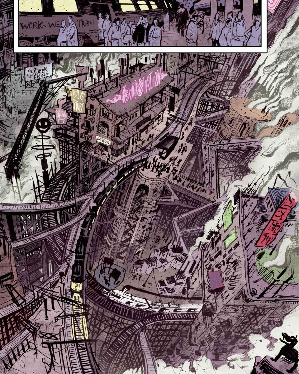 ArjunaSusini's tweet photo. Here 4 pages of my personal project .
Story /Art/colors
#trains #ticketplease #comics https://t.co/oo0oZVbTuE