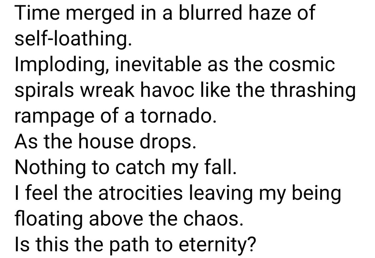 Crazed_Intent's tweet photo. Random poem popped in my head. Thought I'd post it. #depression #doesitgetbetter #hopeless https://t.co/bR5b8dqRd4