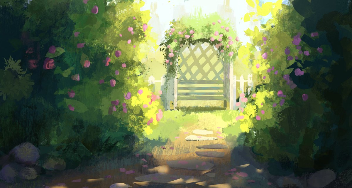 Hi, I’m Dora and I’m an illustrator. I like to capture feelings through landscapes, color and light. I’m open for background paint, vis dev or other work!

#illustrator #artwork