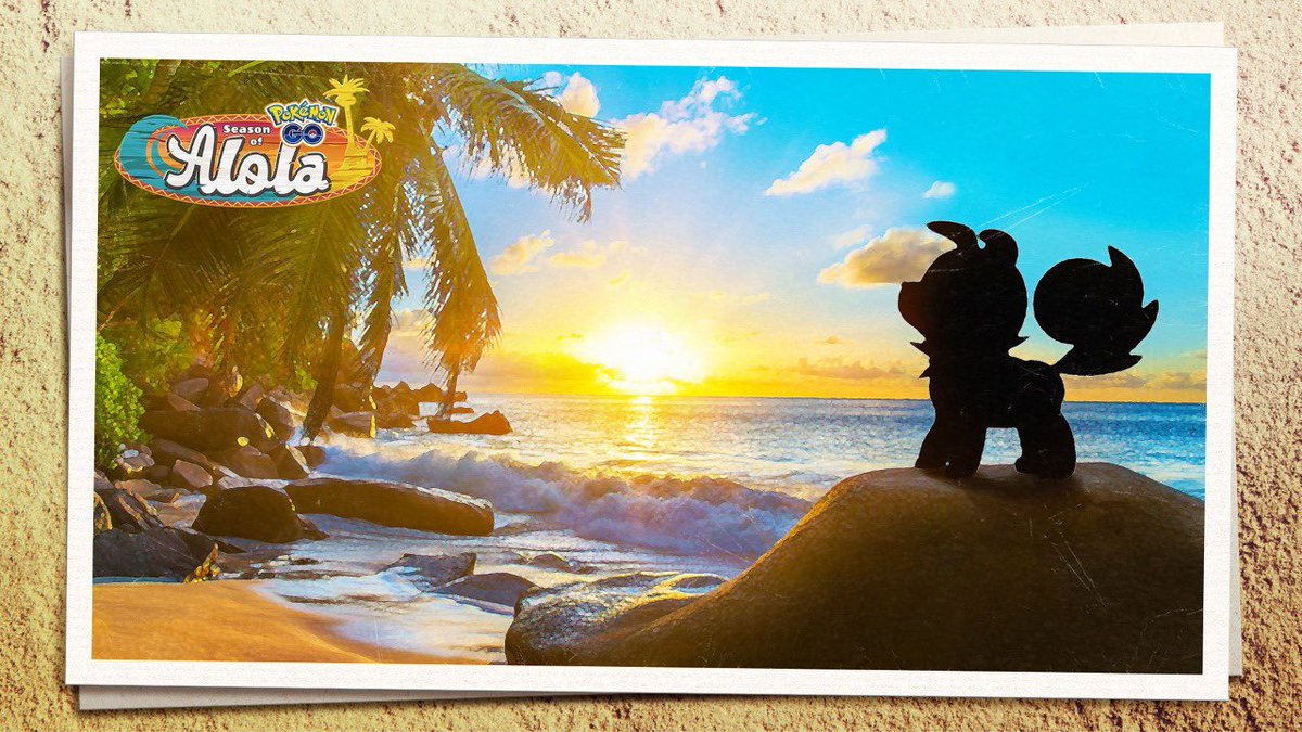 pokestgo's tweet photo. La temporada de Alola ya arroja algunos teaser de los próximos Pokémon que podrán ver próximamente en #PokemonGO https://t.co/3Z7PZDtSbF