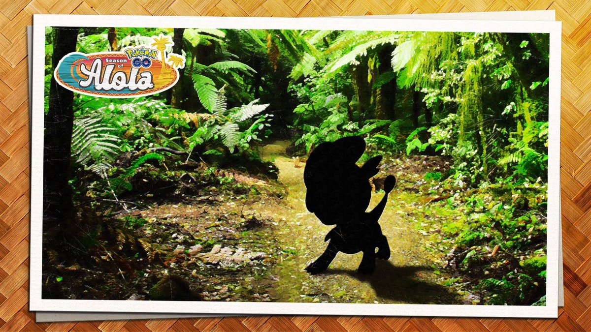 pokestgo's tweet photo. La temporada de Alola ya arroja algunos teaser de los próximos Pokémon que podrán ver próximamente en #PokemonGO https://t.co/3Z7PZDtSbF