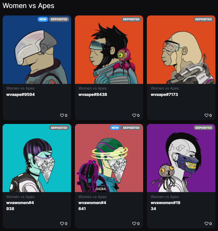 I've been slowly buying <a href="/WomenVsApes/">⚔️ Women vs Apes ⚔️</a> and watched their story in #Terra #Blockchain since <a href="/galactic_punks/">Galactic Punks</a> mint. Proud owner of 6 WVA!

I help manage <a href="/PoppinPuffins/">PoppinPuffins.algo</a>. Terra is full of ghosting teams. Yet WVA plods on with comic dev. They deserve recognition. Can we hype them up? <3