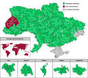 pmoralesf75's tweet photo. @LMEscobar2 Adjunto mapa de las elecciones dónde salió electo Zelenski. Las regiones verdes fueron las que ganó él con 73% de votos(varias de ellas en especial las del este, donde la mayoría son rusofonos). El mismo Zelenski también es rusoparlante. https://t.co/XB2FH5EXUZ