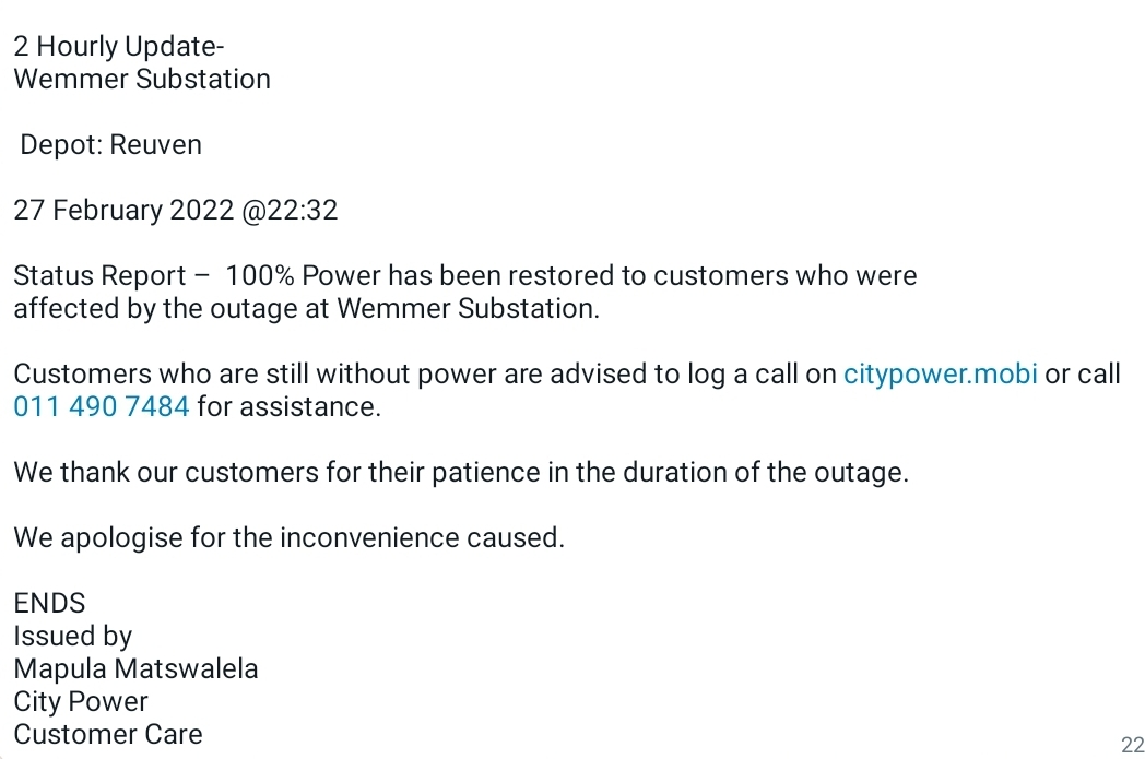 @CityPowerJhb tweet media
