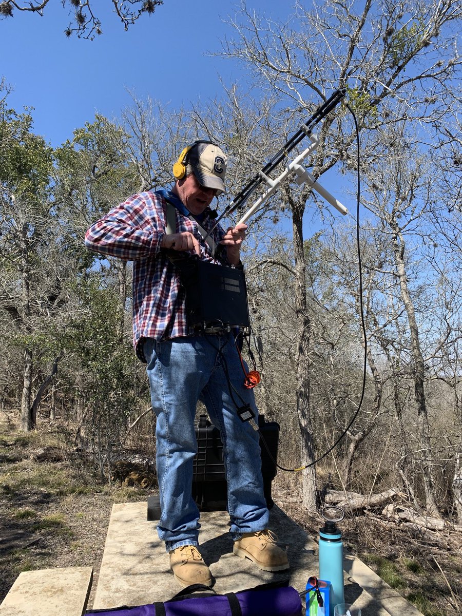 KD3E_'s tweet photo. Exclusively activated Lockhart State Park via linear satellites CAS-4A and CAS-4B today. Thanks to @N6UTC, @xe1myo, and @W3ARDstroke5 and others. While I worked on that, @ScottDWallace #KFSDW exclusively activated via P2P on 20m. Lotta fun, lotta fun.  @AMSAT @TPWDparks #POTA https://t.co/fbEzmKDh57