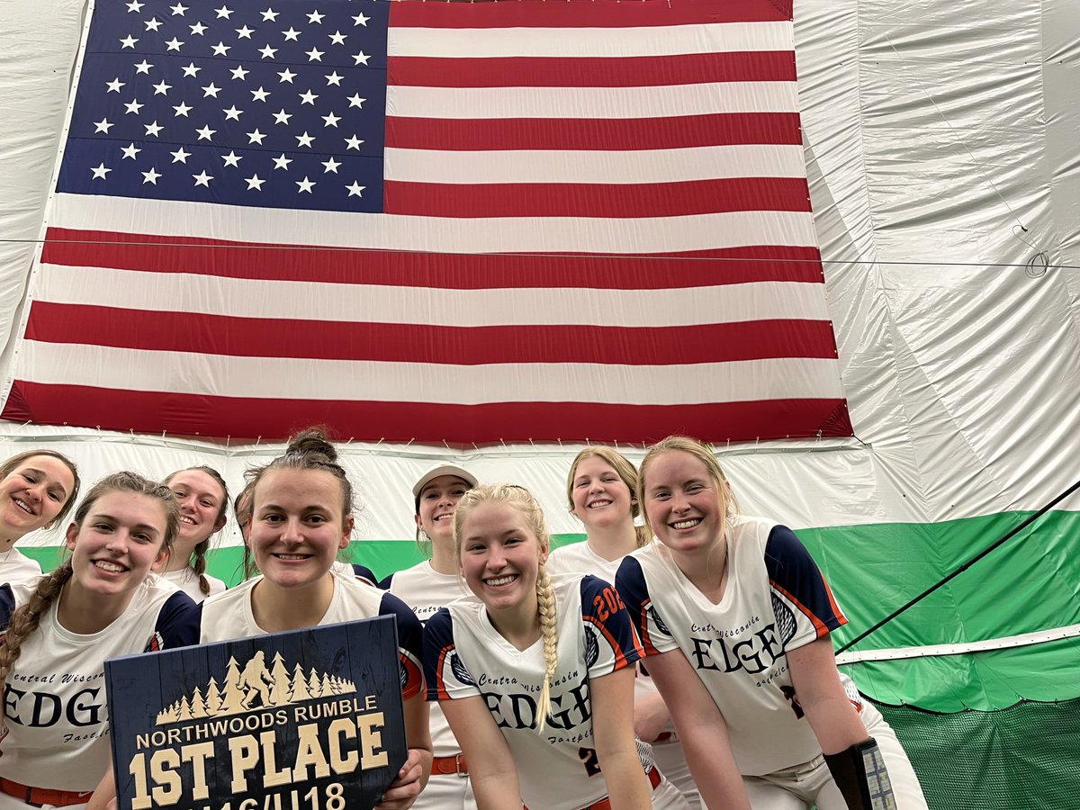 cw_edge's tweet photo. Walk off by Maddy Bornbach to win the Northwoods Rumble. Nothing but respect for ⁦@Wisoutlawz⁩ we would play them every game if we could. They walked off a bomb on us last time. 6-0 on weekend! https://t.co/pVmcKPXKqk