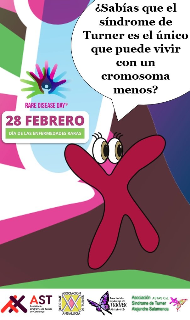 astturnercat's tweet photo. 🗓️28/2
#DiaMundialdelasEnfermedadesRaras
#RareDiseaseDay 
#STurner #síndromedeturner https://t.co/Q5wLbII1Pz