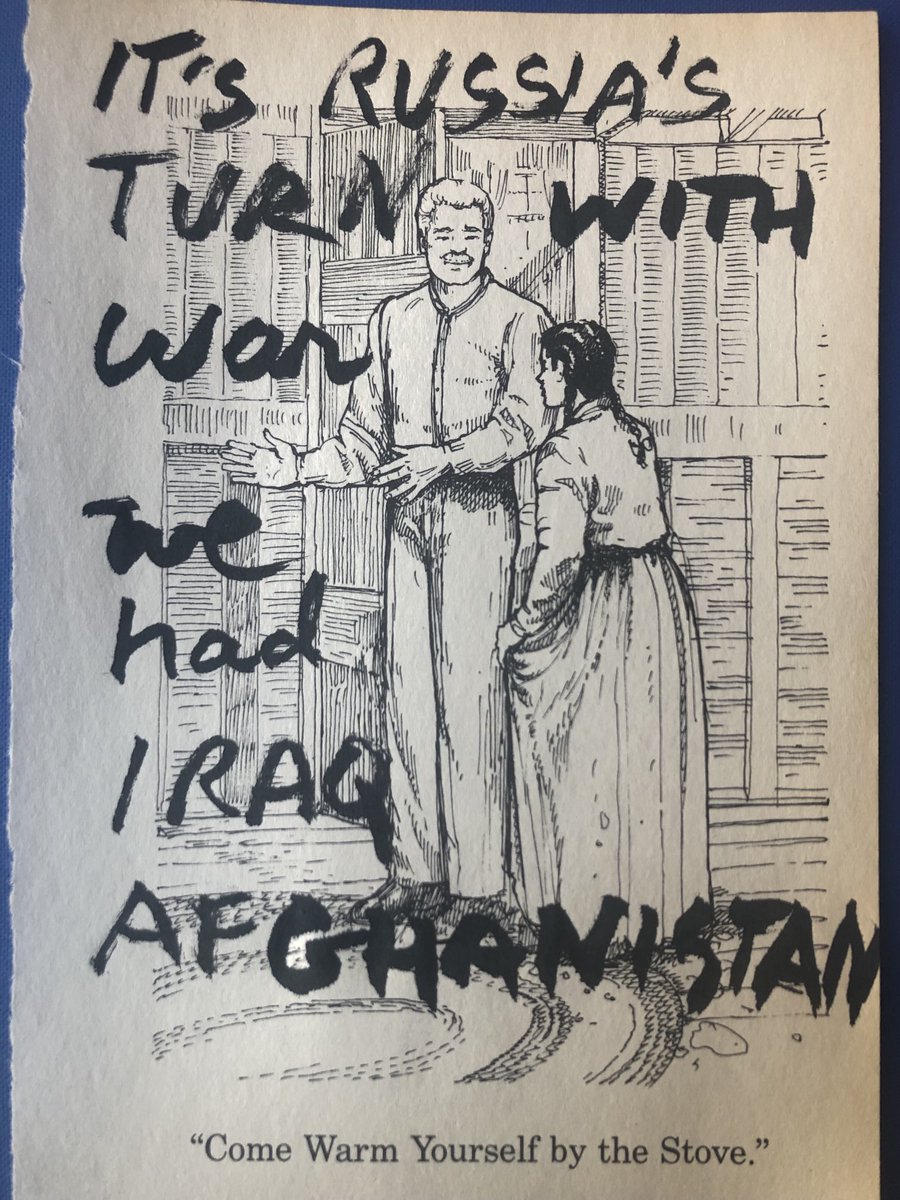 kfinleyartist's tweet photo. Its Russia’s Turn at War
we had Iraq Afghanistan #standwithukraine https://t.co/Acc4c9NGVH