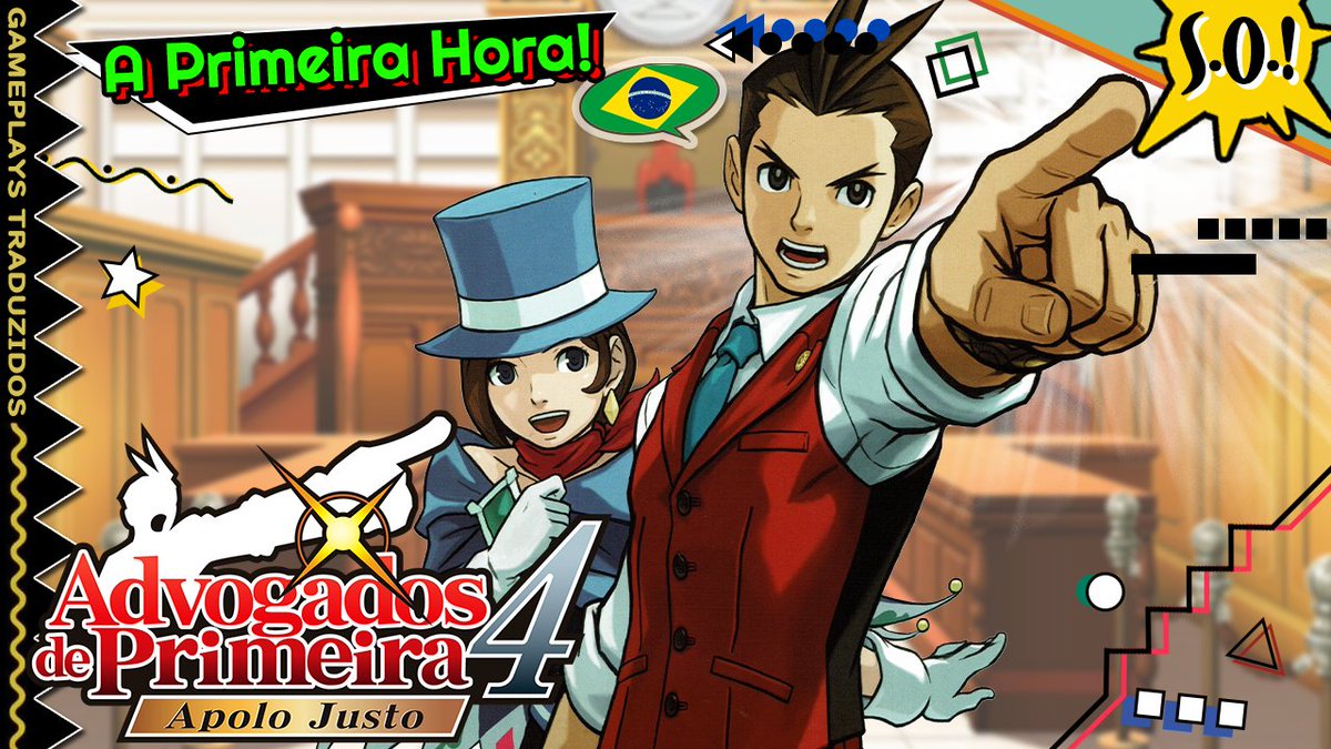 Phoenix Wright Ace Attorney Trilogy Tradução PS4 