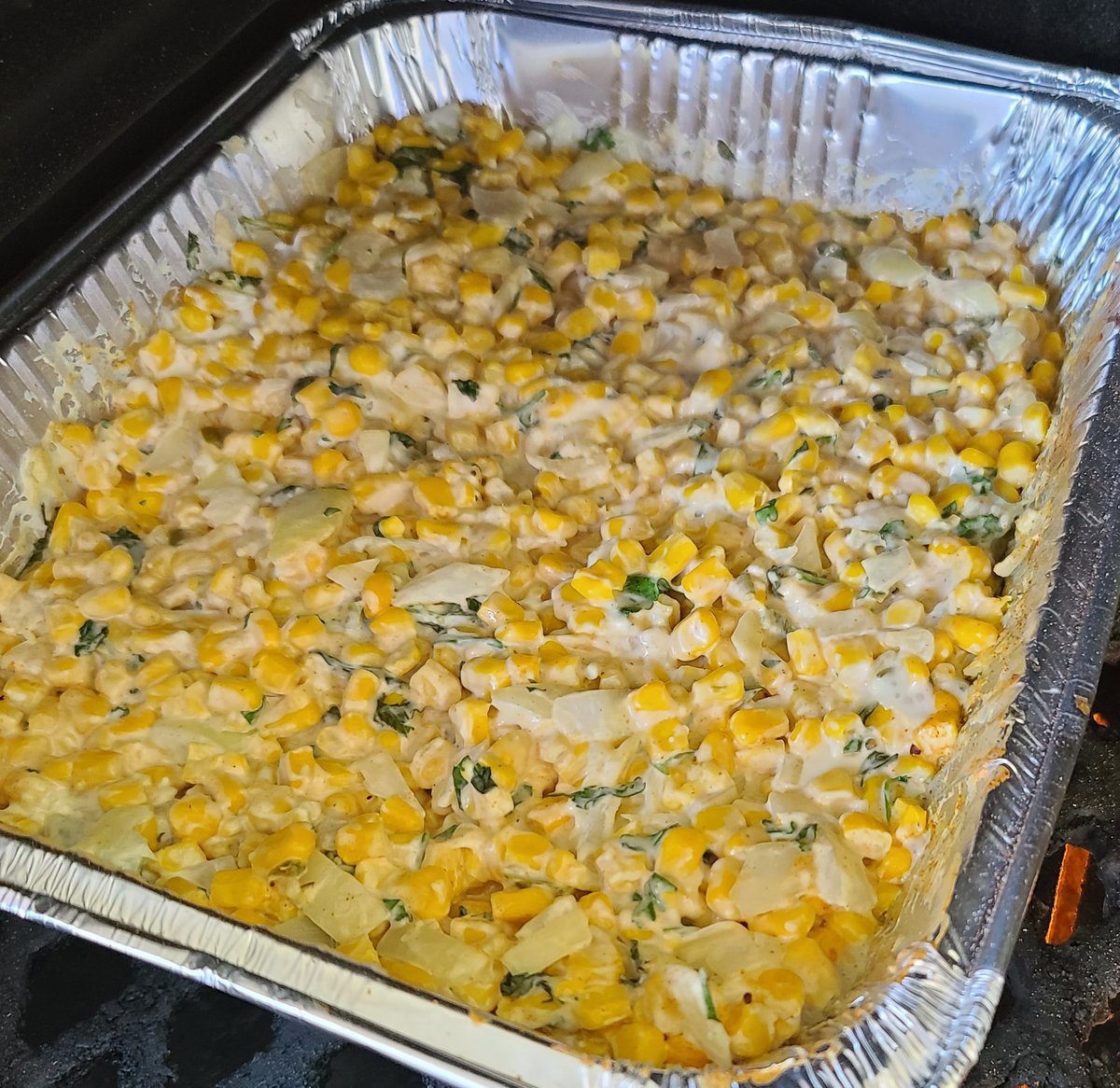 Nick Gunter (@dadof2bbq) on Twitter photo Found a recipe on tiktok to try and it was simple but excellent! Fired up the smoker and made some Mexican street corn dip!! The <a href="/BearMountainBBQ/">Bear Mountain BBQ</a> cherry pellets gave it a subtle hint of sweet cherry smoke for a extra pop of flavor!! Found a recipe on tiktok to try and it was simple but excellent! Fired up the smoker and made some Mexican street corn dip!! The <a href="/BearMountainBBQ/">Bear Mountain BBQ</a> cherry pellets gave it a subtle hint of sweet cherry smoke for a extra pop of flavor!!