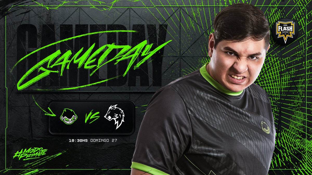 primateclan's tweet photo. ¡SE VIENE LA GRAN FINAL! 🔥
El camino ha sido extenso, pero nuestros Primates de #LoL jugarán hoy la final de la #FlashTournamentFinal, organizada por @CircuitosLatam. ¡Con todo! 💪
⏰ 20:30 horas, Argentina
🆚 @VoraciousGG - BO3
📹 https://t.co/juCho5zKvn
#ModoPrimate 🦍 https://t.co/f1un26Lbqz