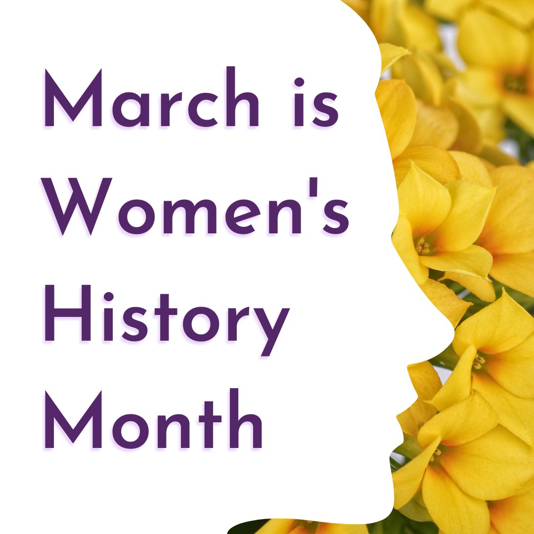 VRT4VA's tweet photo. March is Women's History Month. It's time to reflect on the innumerable ways in which women have left their mark on the world. https://t.co/kfrEExouJd