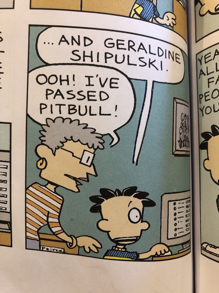 doreenherold's tweet photo. @LincolnPeirce my son just asked me to search Twitter to see if there’s any mention of Geraldine Shipulski. And…nothing. How can that be? 22 million followers and bigger than @pitbull? https://t.co/gAYyxvUXwI