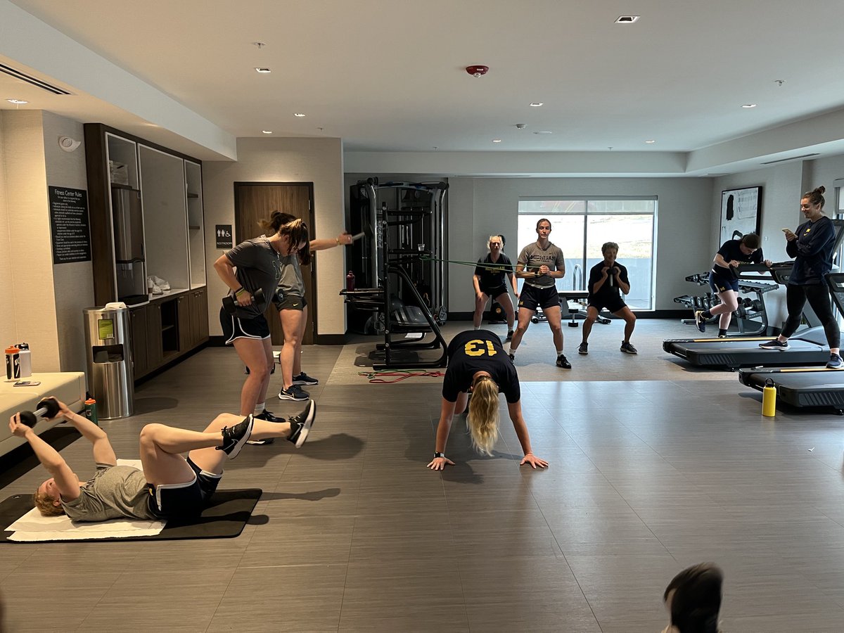 btholl's tweet photo. Rainy days are great days for @umichsoftball to get stronger! #patchit https://t.co/is2aoy2X8z