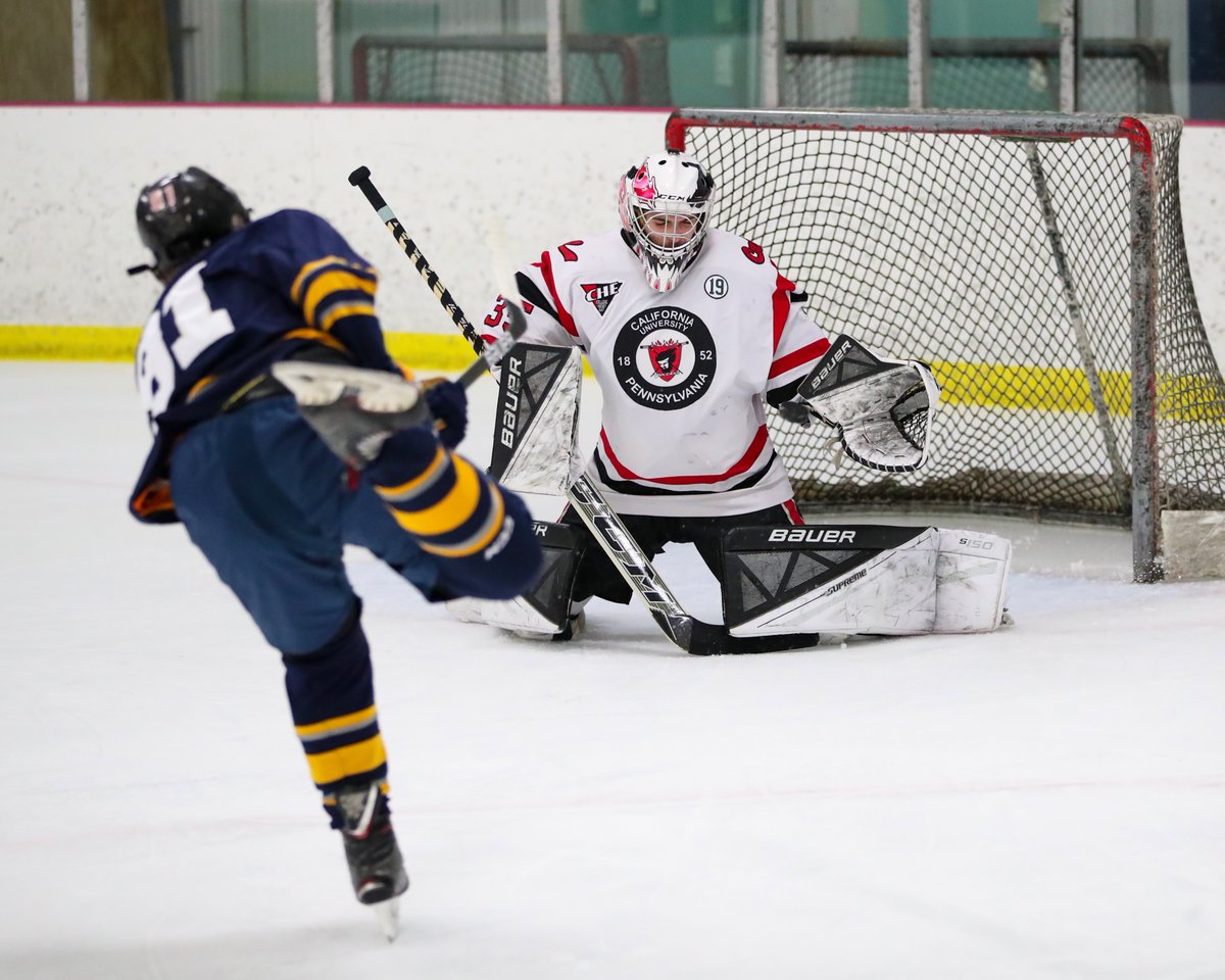 DHPhoto11's tweet photo. Highlights of the week: Which is your favorite? 
@pennstateWREST with the painful pin
@IUPIceHockeyD3 Championship Photo
@VulcansHockey Goalie securing their way to the championship again 
@CsuHockey celebrating a goal https://t.co/trAq2KtMzZ