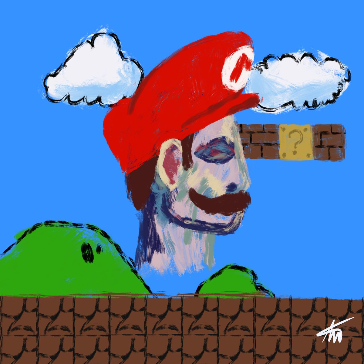 OddFolkNFT's tweet photo. Mario wants to be an OddFolk... Join us!

@OddFolkNFT #oddfolknft #nft #nintendo #mario #opensea https://t.co/iZ8UGtaYMV