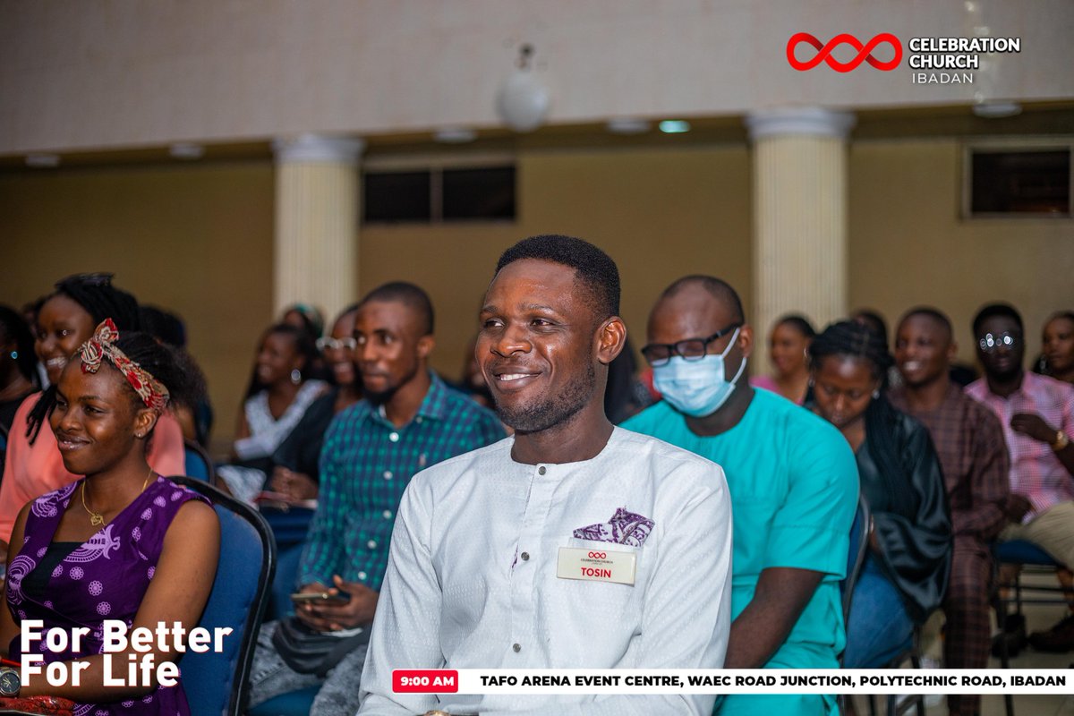 cci_ibadan's tweet photo. For Better, For Life
Preacher: @Bisi_OlaSoetan
The enemy wants you to perceive an injustice and want to fight. He also wants you to validate yourself in the flesh and forget about God's throne.
#CCIIbadan
#LoveCode
#ForBetterForLife https://t.co/C2FF8SuiuI