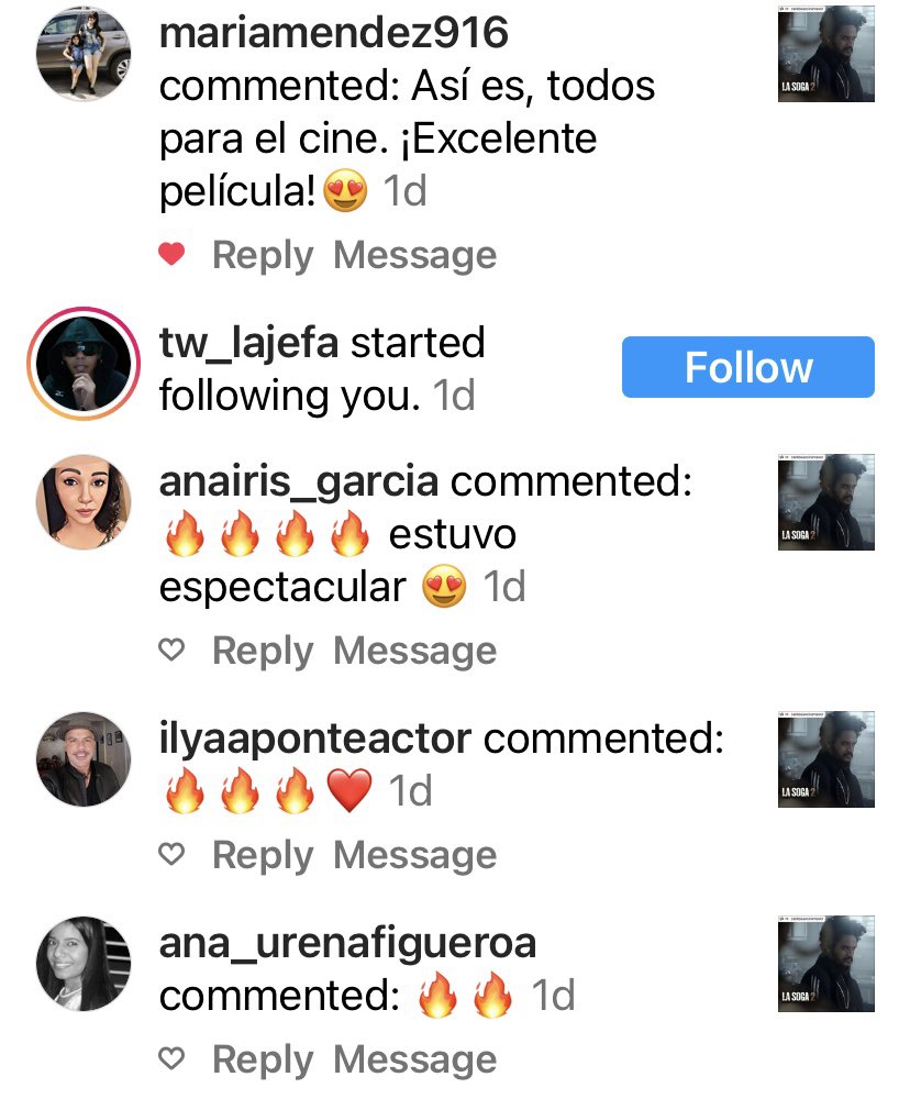 MannyPerez1's tweet photo. Todos pa’ los cines con #lasoda2 y en USA streaming por todos los lados #lasogasalvation https://t.co/mMBYguTFDH