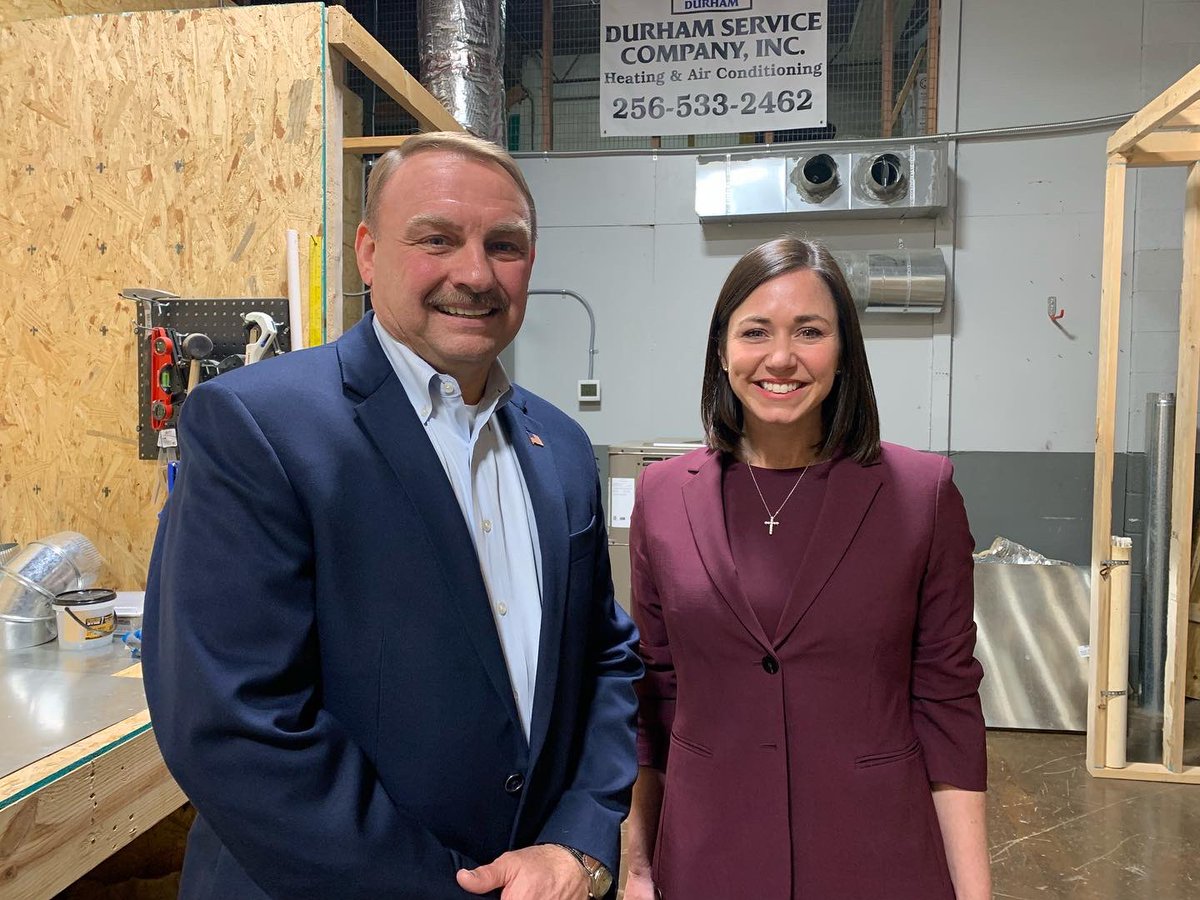 KatieBrittforAL's tweet photo. I was happy to tour the North Alabama Homebuilding Academy and see the great work they’re doing to help Alabamians learn in-demand skills and ultimately land good-paying jobs! 

Innovative job and skills training programs are key to Alabama’s future. #alsen #AlabamaFirst https://t.co/qZ0LM3SI3r