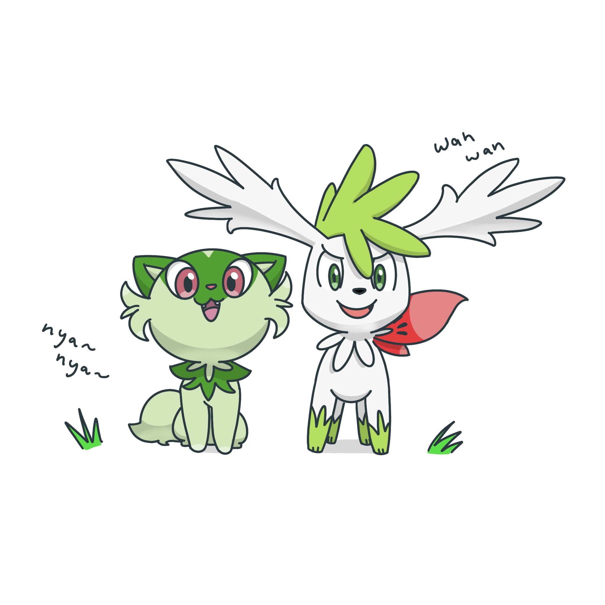 Shaymin Sky form.  Pokemon, Grass pokémon, Sky