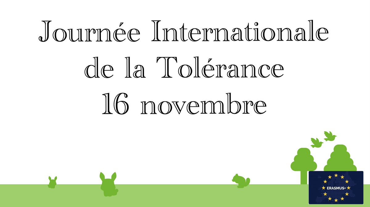 ErasmusFourcade's tweet photo. Le 16 novembre, le lycée a célèbré la journée Internationale de la Tolérance.
Les élèves ont réalisés des affiches sur le thèmes et a partagé leur expérience,  ce que cela signifiaient  avec nos partenaires #Erasmusplus https://t.co/LRzrhdlV4A