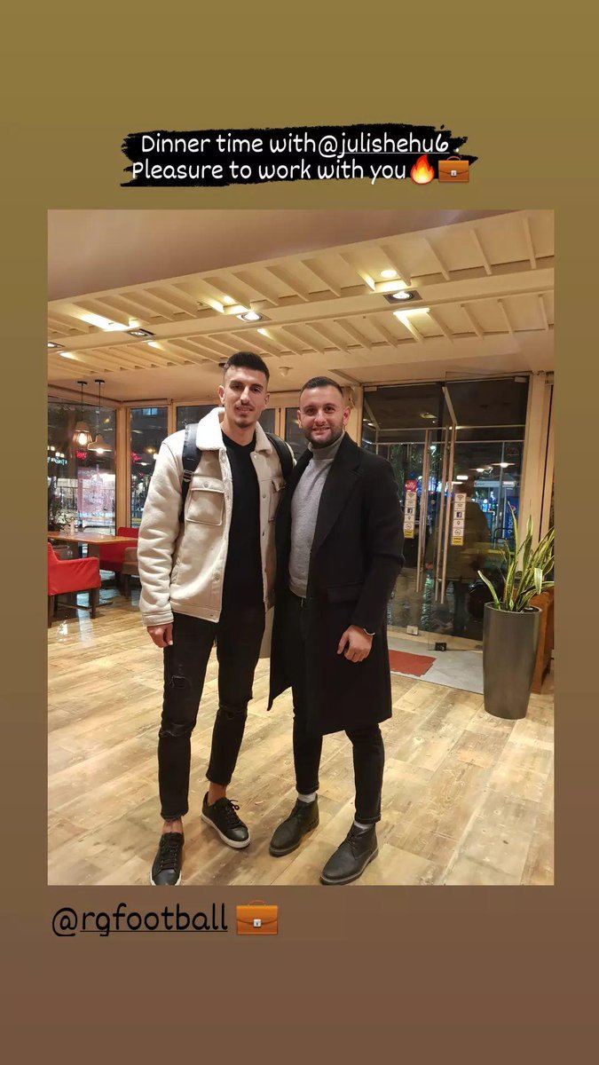 BasisLoukas's tweet photo. An amazing weekend, watching our player Julian Shehu scoring in the game against KF Tirana and having dinner with him after the game.
@rgfootball_web 💼
#RGplayer ⚽️ https://t.co/4k5w6OTpqv