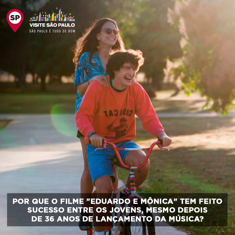 visitesaopaulo's tweet photo. A História de Eduardo e Mônica tinha tudo para ser "Cringe"
Mesmo assim, o romance dos jovens apaixonados inspirada na música de Renato Russo, escrita há 36 anos continua sendo muito popular entre os jovens. Mas, por que afinal? 👇🏻
#VisiteSP #Cinema #Cultura #EduardoeMonica https://t.co/4ktxjYu2G9