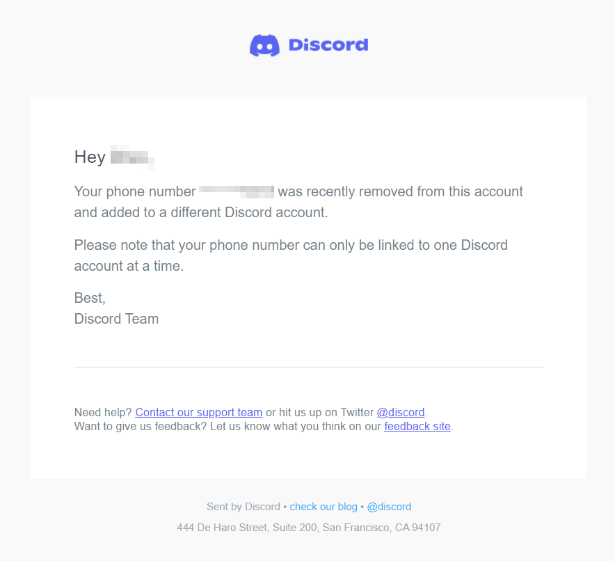 Dragonwiener's tweet photo. @discord Maybe a hot take, but I don't think this is the best way to discover not only that you can't use the same phone number on multiple accounts, but that my primary account is now locked and I can't access it. https://t.co/i75JPdMr1f