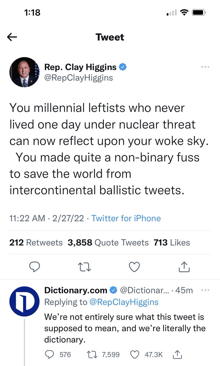 Edie_Howe's tweet image. Pwned by the dictionary!