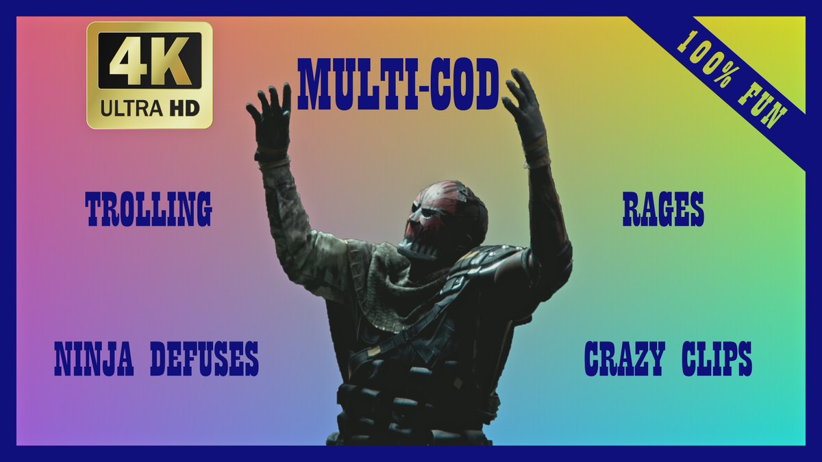 goacidcore's tweet photo. Multi-COD funny clips: Vanguard, Cold War, MW2019 &amp; BO4. Trolling, ninja defuses, rages &amp; crazy clips.
Link⬇️⬇️⬇️
https://t.co/VrLdi0aiJB
#callofduty #COD #funnyclips #trolling #ninjadefuse #rages #codclips #vanguard #coldwar #modernwarfare #blackops4 #multicod #4K #60fps #Elgato https://t.co/Ser8R39l6j