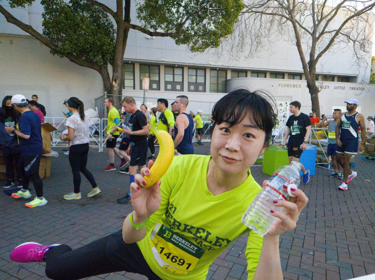 kamonnohashi's tweet photo. Berkeley マラソンの10kmコース。大会1週間前にイベントがあることを知ったので、10kmの練習は2回しかできませんでしたが、かなりのアップダウンにもかかわらず一定のペースで走り切れました。記録は54:19(5:26/km)。30代女性233人中31位。いい思い出になりました。
 #berkeleyhalf #runberkeley https://t.co/tV09p9EU3G