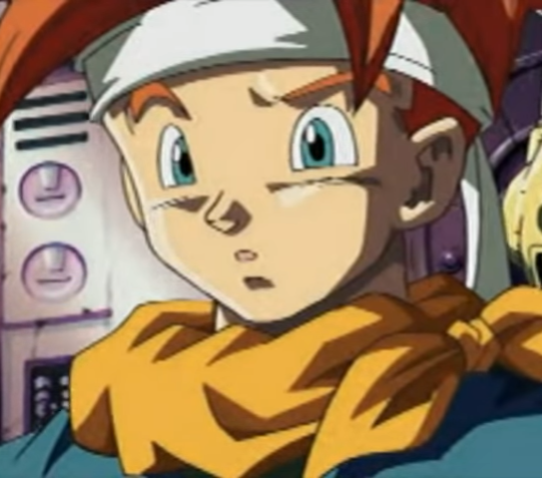 She woke him up.

Then he stood up.

Eyes look down at her with a curious expression on his face.

". . ."