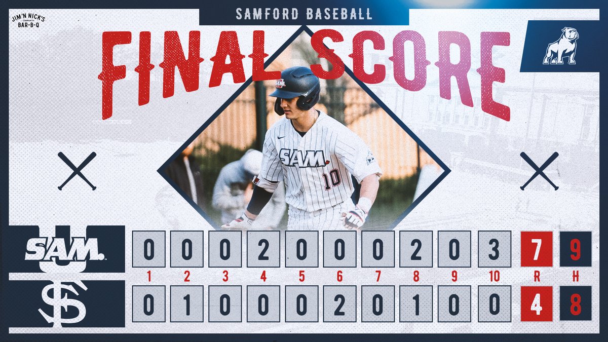 𝐁𝐔𝐋𝐋𝐃𝐎𝐆𝐒 𝐖𝐈𝐍‼️

Dogs take down #11 FSU in the series finale! 

#AllForSAMford