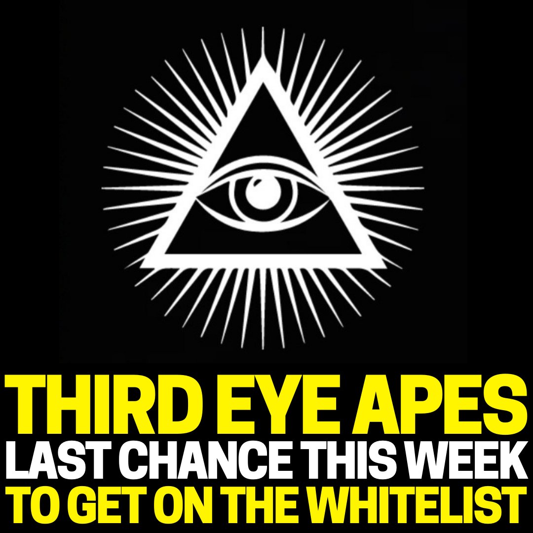ThirdEyeSociety's tweet photo. ✅Get To Discord Now, Whitelist Minting Starts Soon...

🔗https://t.co/KWsu5XbgcO

#thirdeyeapes #Discord #nftcommunity #Whitelist #passiveincome #ethereum https://t.co/bOH8nzqklp