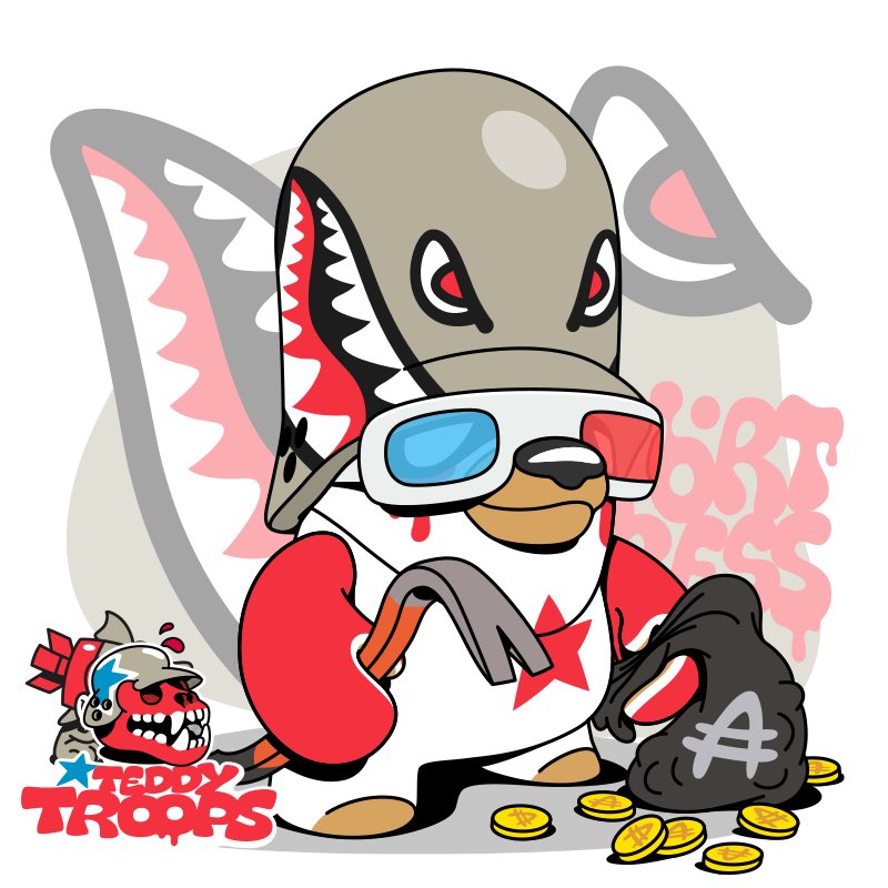 𒉭GucciCracka.eth𒉭 (@guccicracka) on Twitter photo <a href="/TeddyTroops/">Teddy Troops</a> If yall are still sleep on <a href="/TeddyTroops/">Teddy Troops</a> yall arent keeping up. Flying Fortress been holding it down for a while and he will continue to hold it down in the NFT space! 1000% Nasty N8 seal of approval baby 🙏🏻 <a href="/TeddyTroops/">Teddy Troops</a> If yall are still sleep on <a href="/TeddyTroops/">Teddy Troops</a> yall arent keeping up. Flying Fortress been holding it down for a while and he will continue to hold it down in the NFT space! 1000% Nasty N8 seal of approval baby 🙏🏻