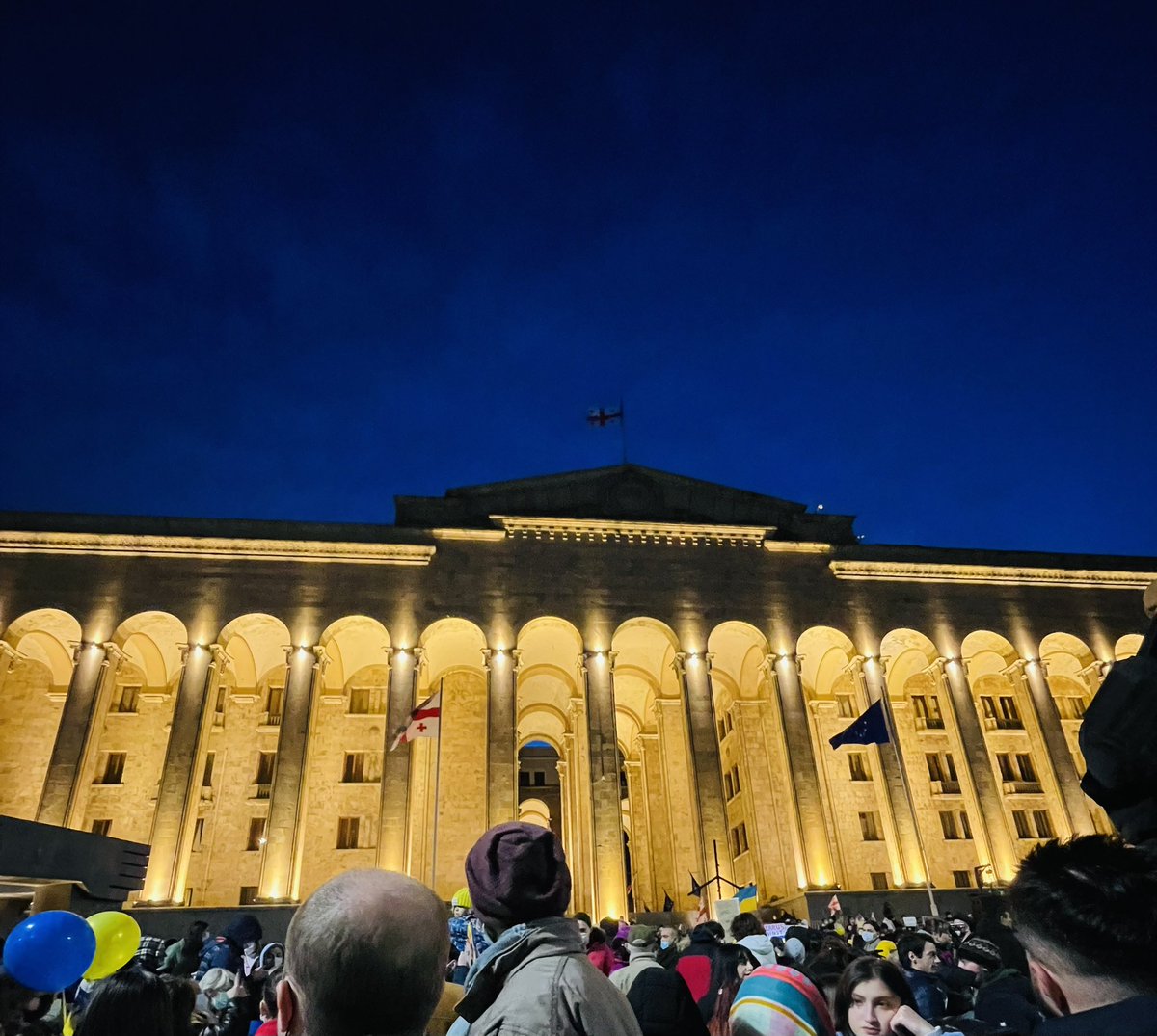 gvantsagreen's tweet photo. #Georgians4Ukraine https://t.co/b87Aijkwxd