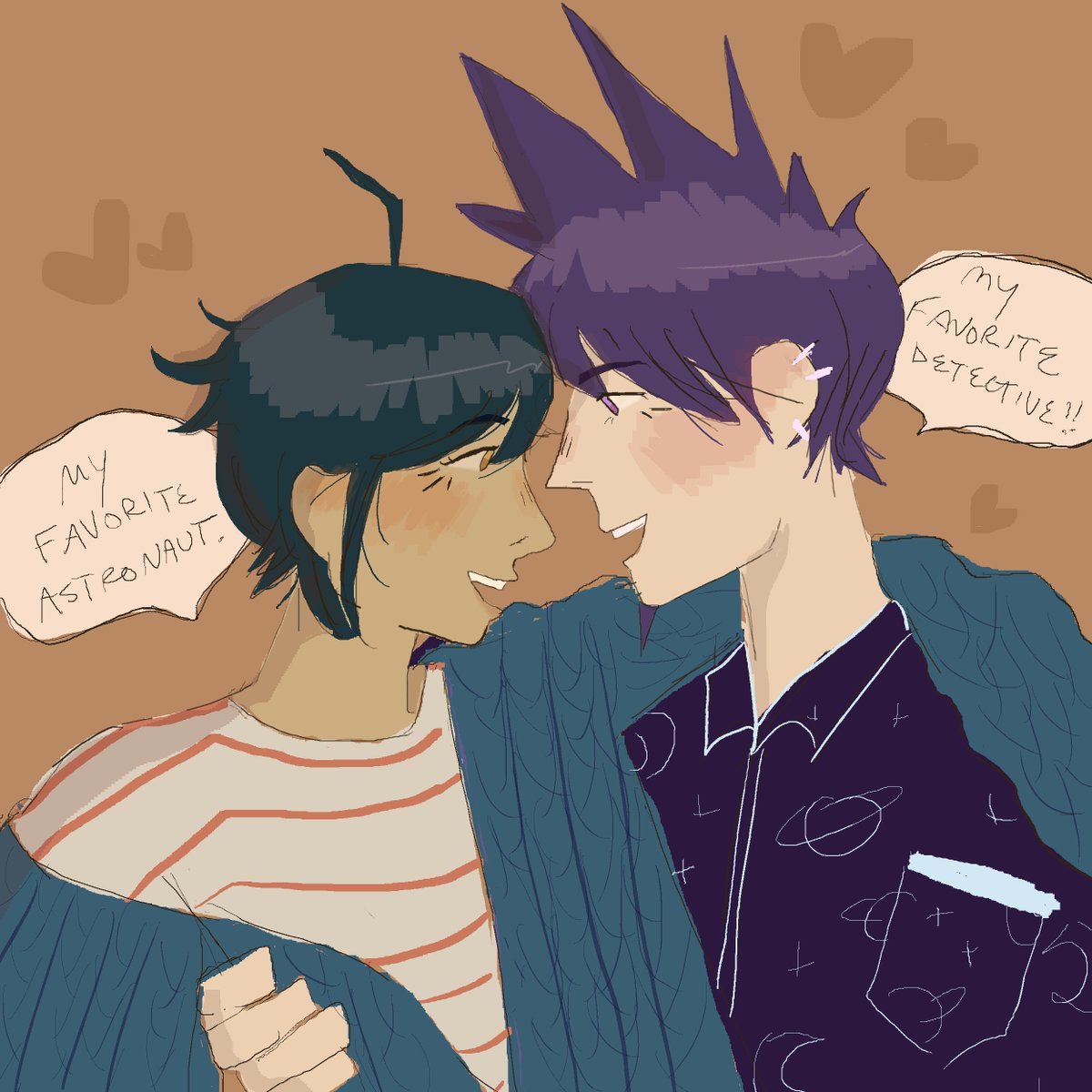hottermustards_'s tweet photo. [college AU] now draw them getting an education #saimota #drv3 https://t.co/ih7Lk9pAWV