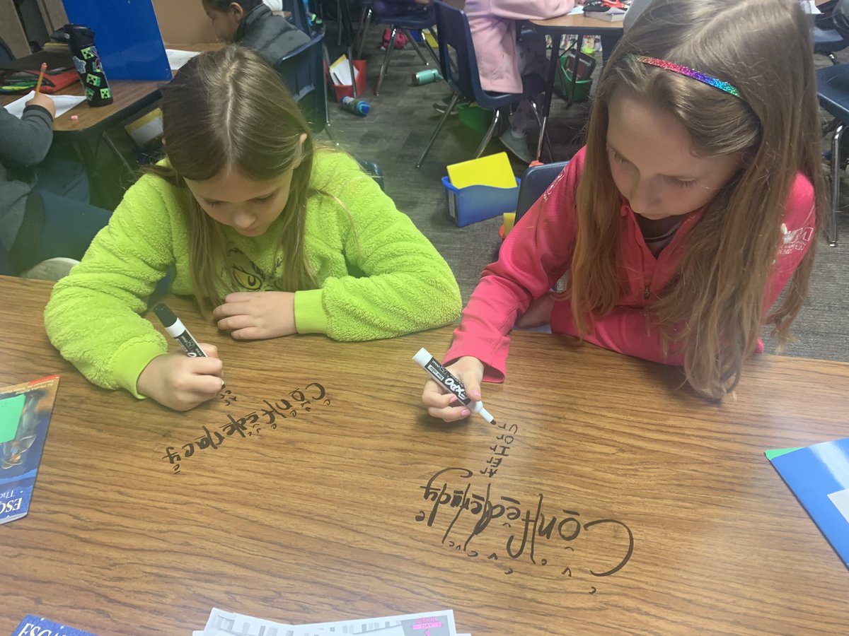 When we find unknown words sometimes u have to decide them to know how to pronounce them when reading. These kids are doing great!!!!! #HumbleISD_FCE #CardinalPride #FCE2122