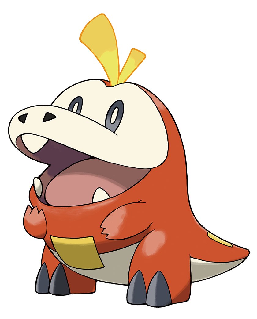 Shysteyy's tweet photo. Gen 9 starter Final evolution Type predictions: 
The duck - Water/flying
The small red mon - Fire/Dragon
The kitten - Grass/Fighting(Or Dark?) https://t.co/Nz1BFbRWB9